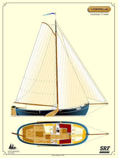 Lemsteraak-1300 visserman